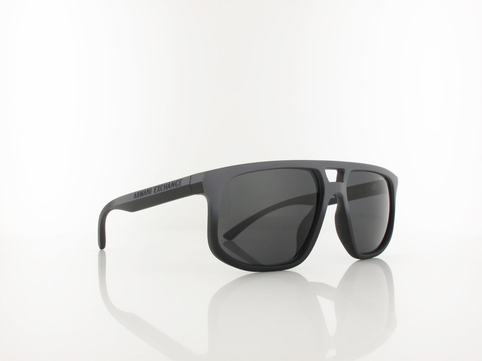 Armani Exchange | AX4161S 838887 58 | matte grey gradient black / dark grey