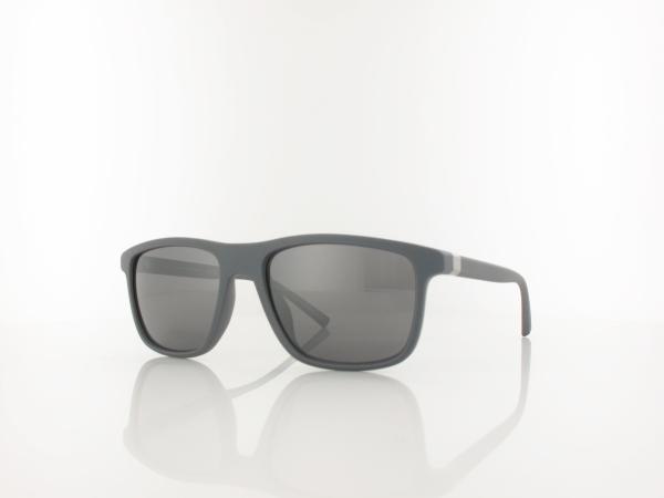 Armani Exchange | AX4167S 84006G 56 | matte grey / dark grey mirror silver