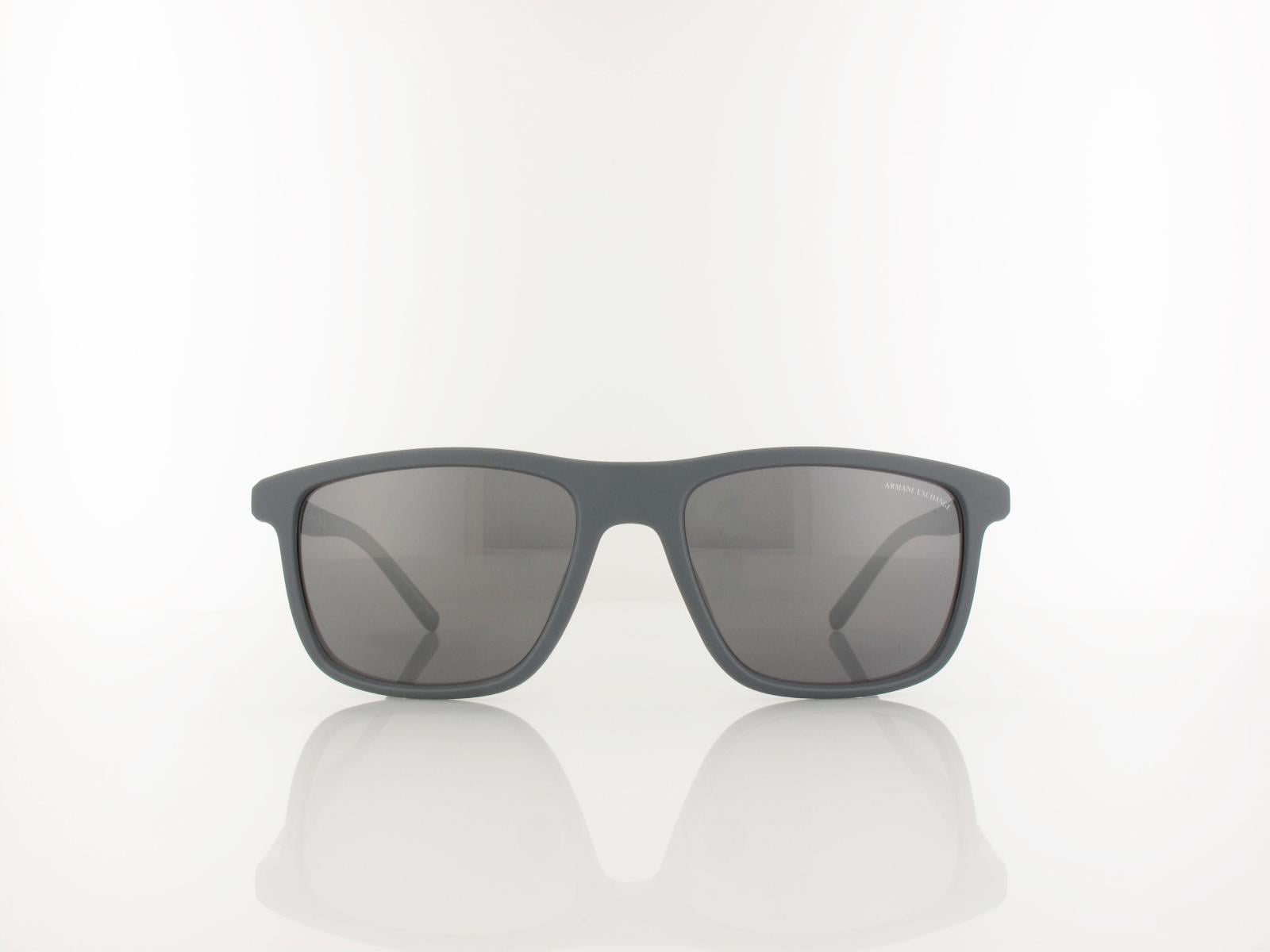 Armani Exchange | AX4167S 84006G 56 | matte grey / dark grey mirror silver