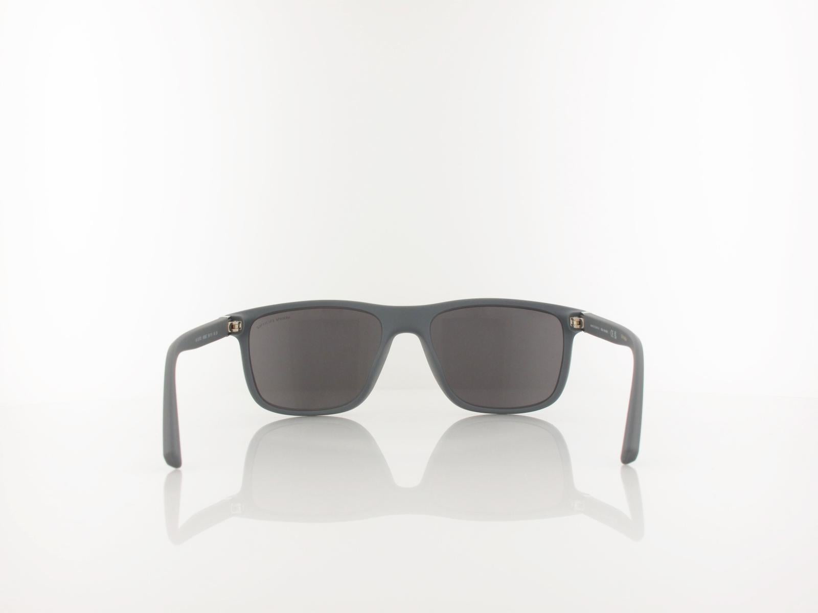Armani Exchange | AX4167S 84006G 56 | matte grey / dark grey mirror silver