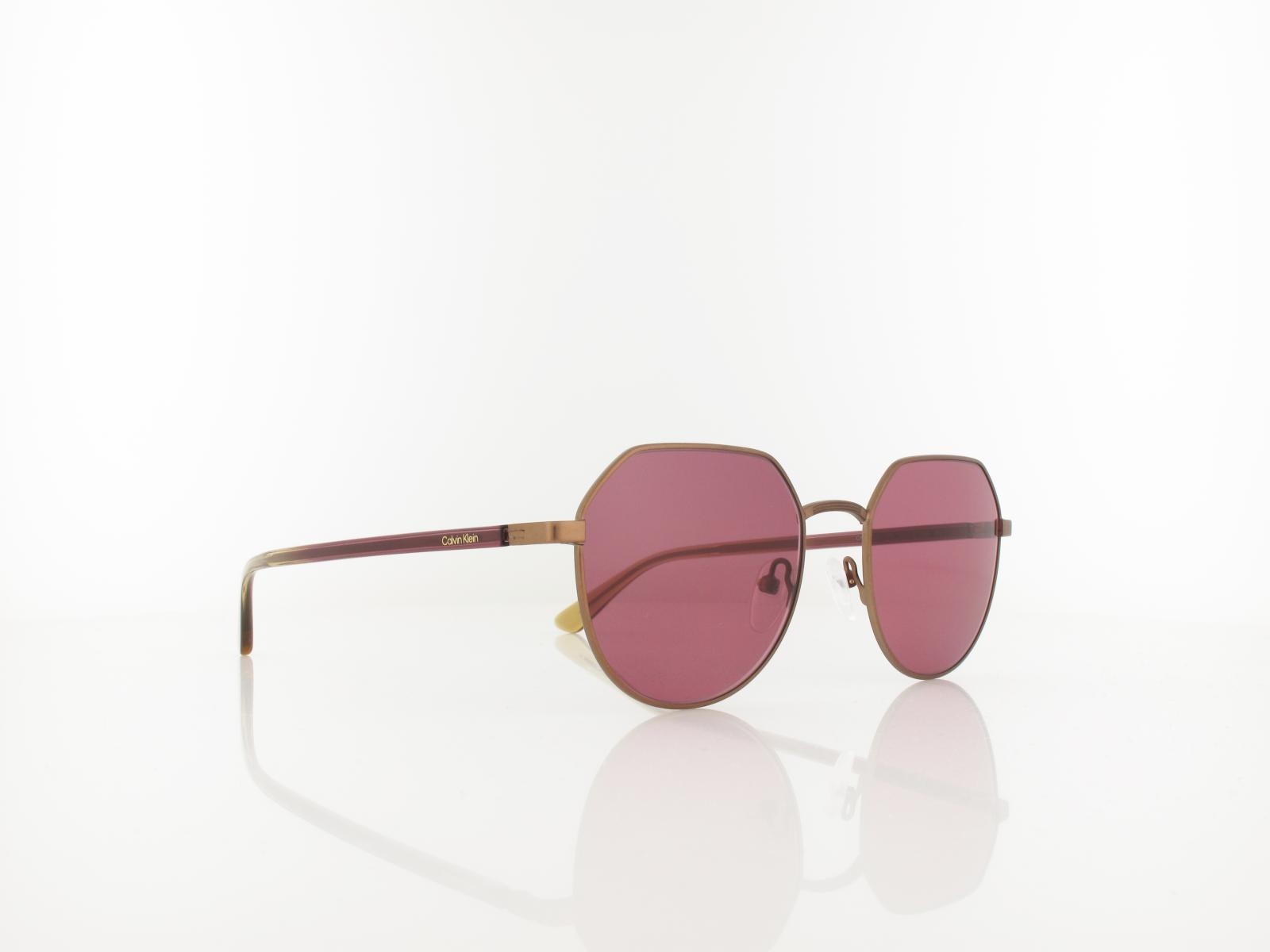 Calvin Klein | CK23125S 770 51 | matte amber gold / rose