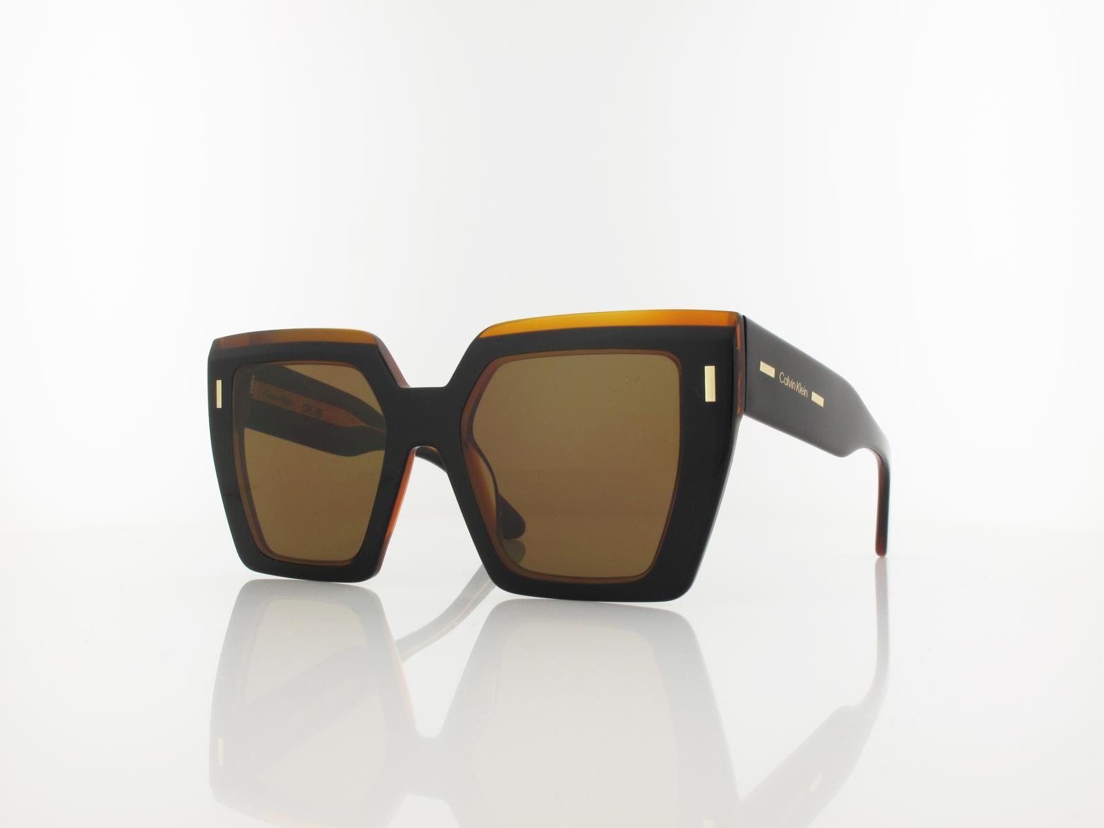 Calvin Klein | CK23502S 002 52 | black charcoal / brown