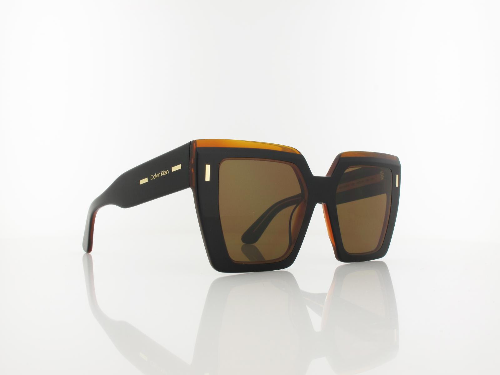 Calvin Klein | CK23502S 002 52 | black charcoal / brown