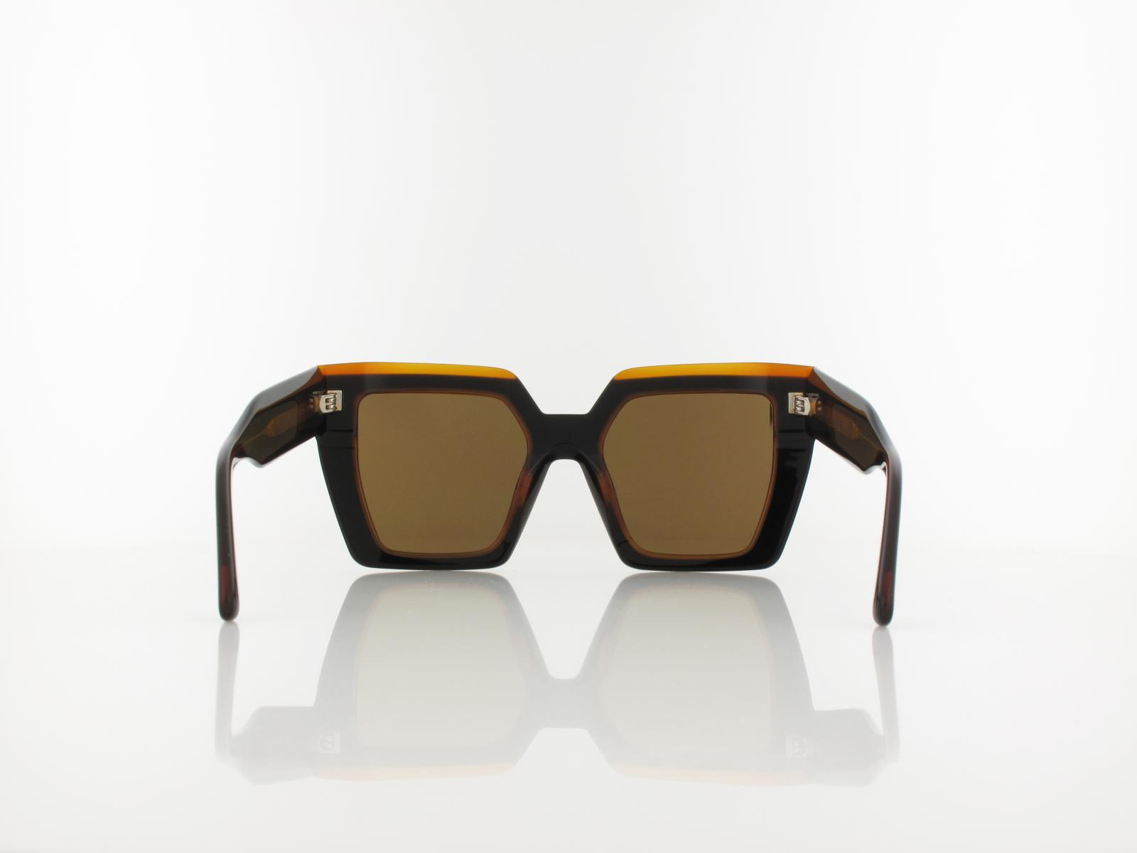 Calvin Klein | CK23502S 002 52 | black charcoal / brown