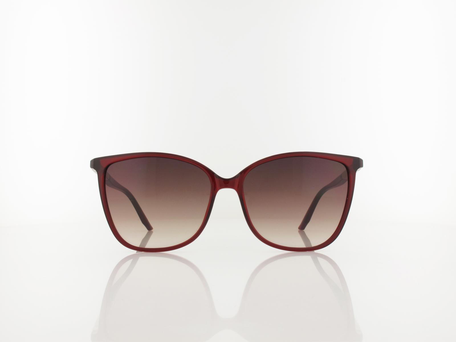 Calvin Klein | CK25504S 605 57 | transparent burgundy / brown gradient