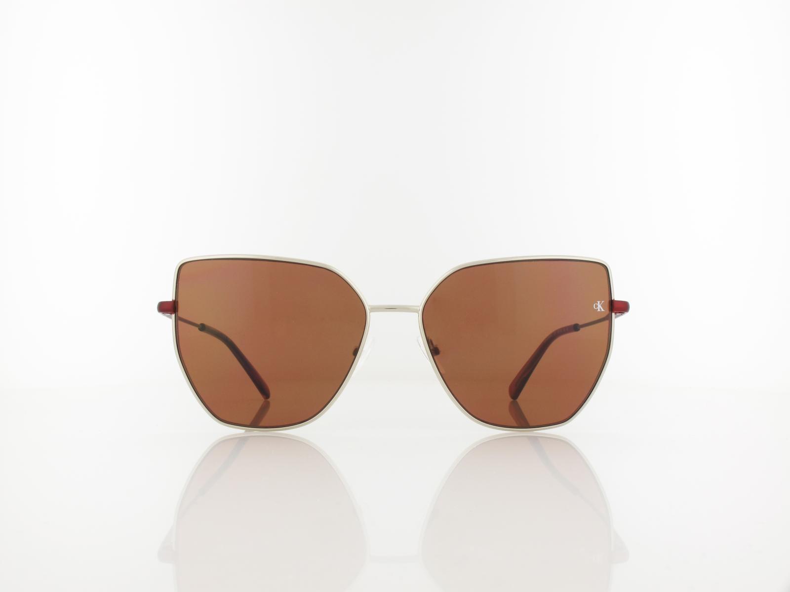 Calvin Klein | CKJ23202S 724 60 | gold burgundy / brown