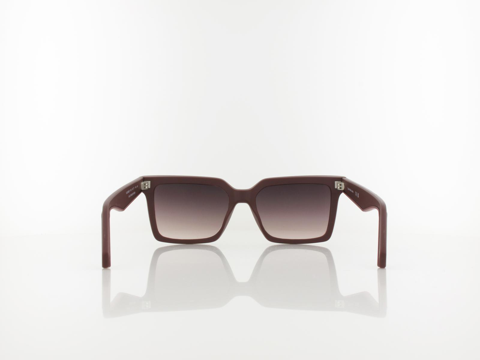 Calvin Klein | CKJ25602S 605 54 | matte burgundy / rose brown gradient