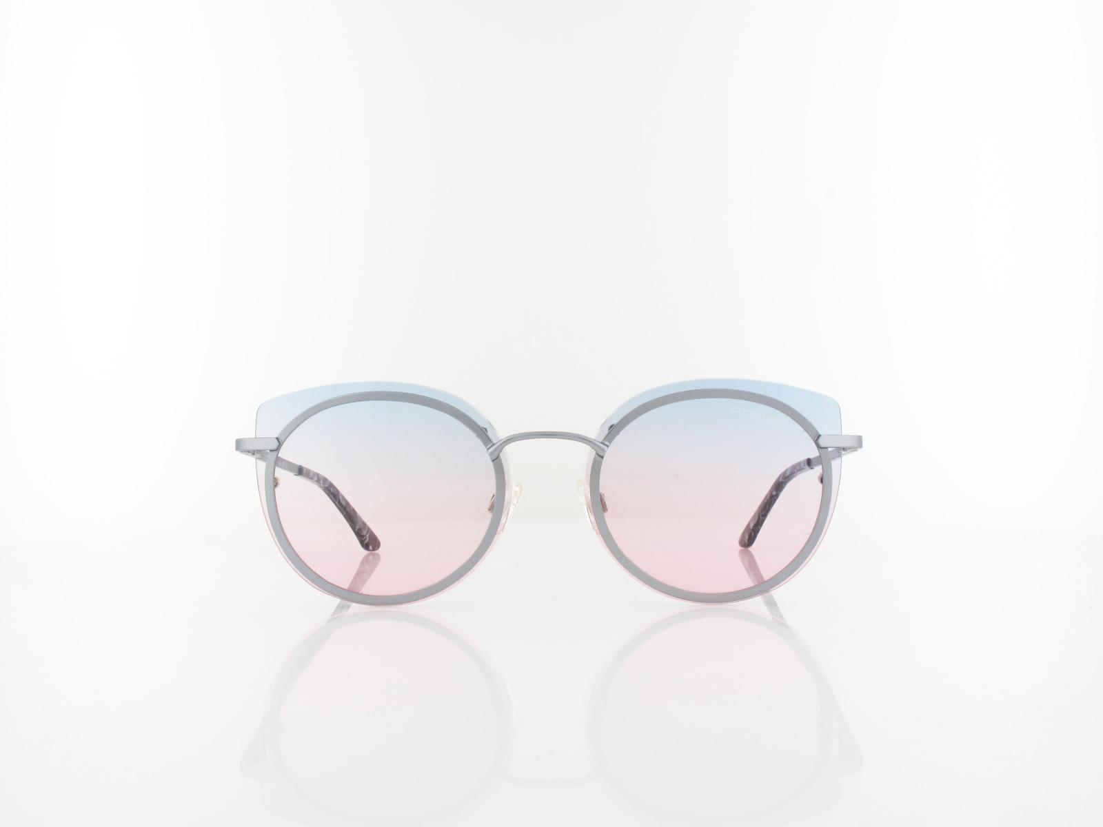 Comma | 77078 23 57 | matt silver black blue / blue rose gradient