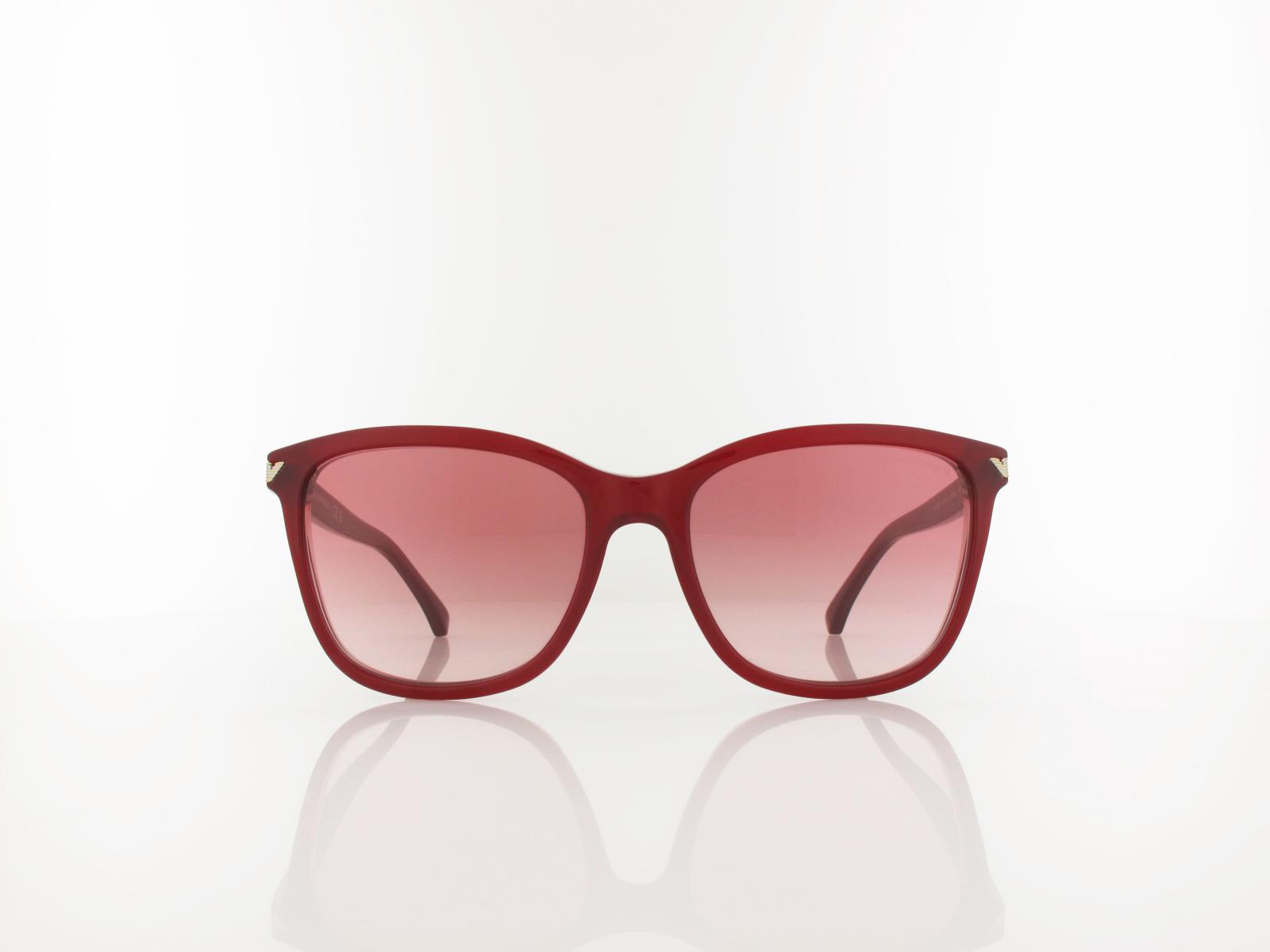 Emporio Armani | EA4060 6377A5 56 | shiny bordeaux / pink gradient red