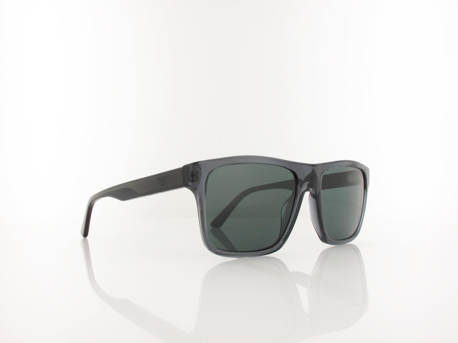 Emporio Armani | EA4232 610687 57 | transparent dark grey / smoke