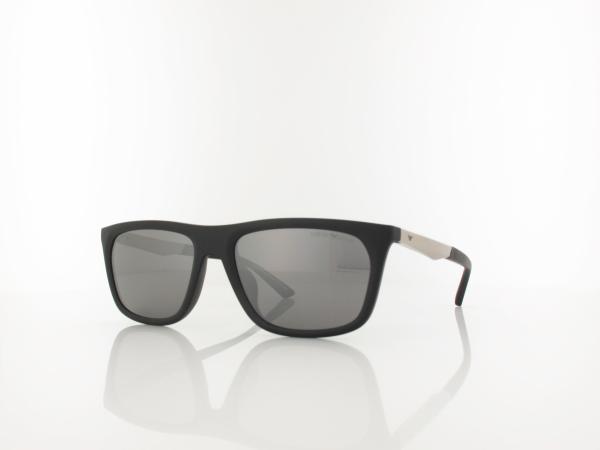 Emporio Armani | EA4272U 63726G 57 | matte black / dark grey mirror silver