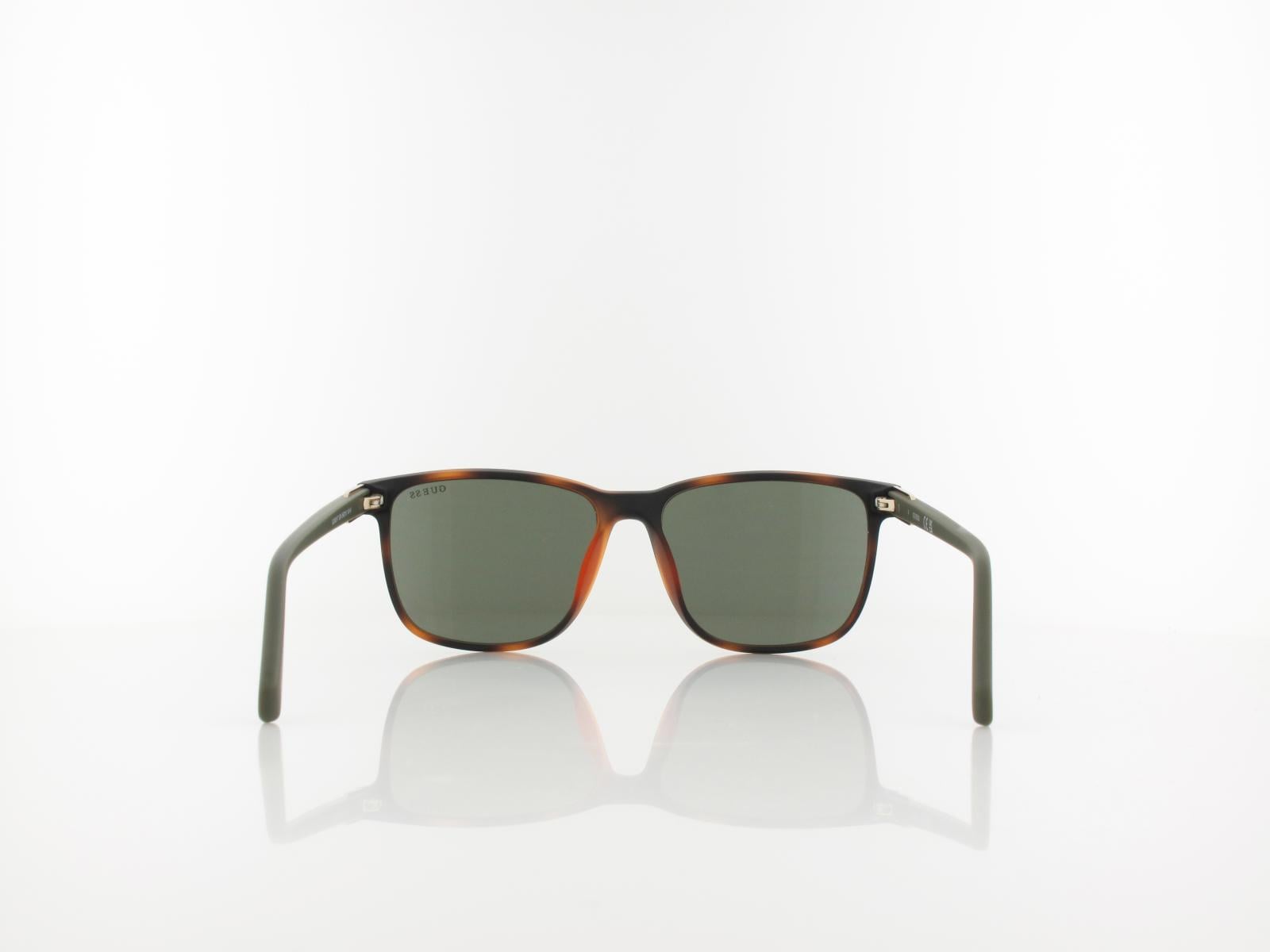 Guess | GU00017 53N 56 | blonde havana  / green