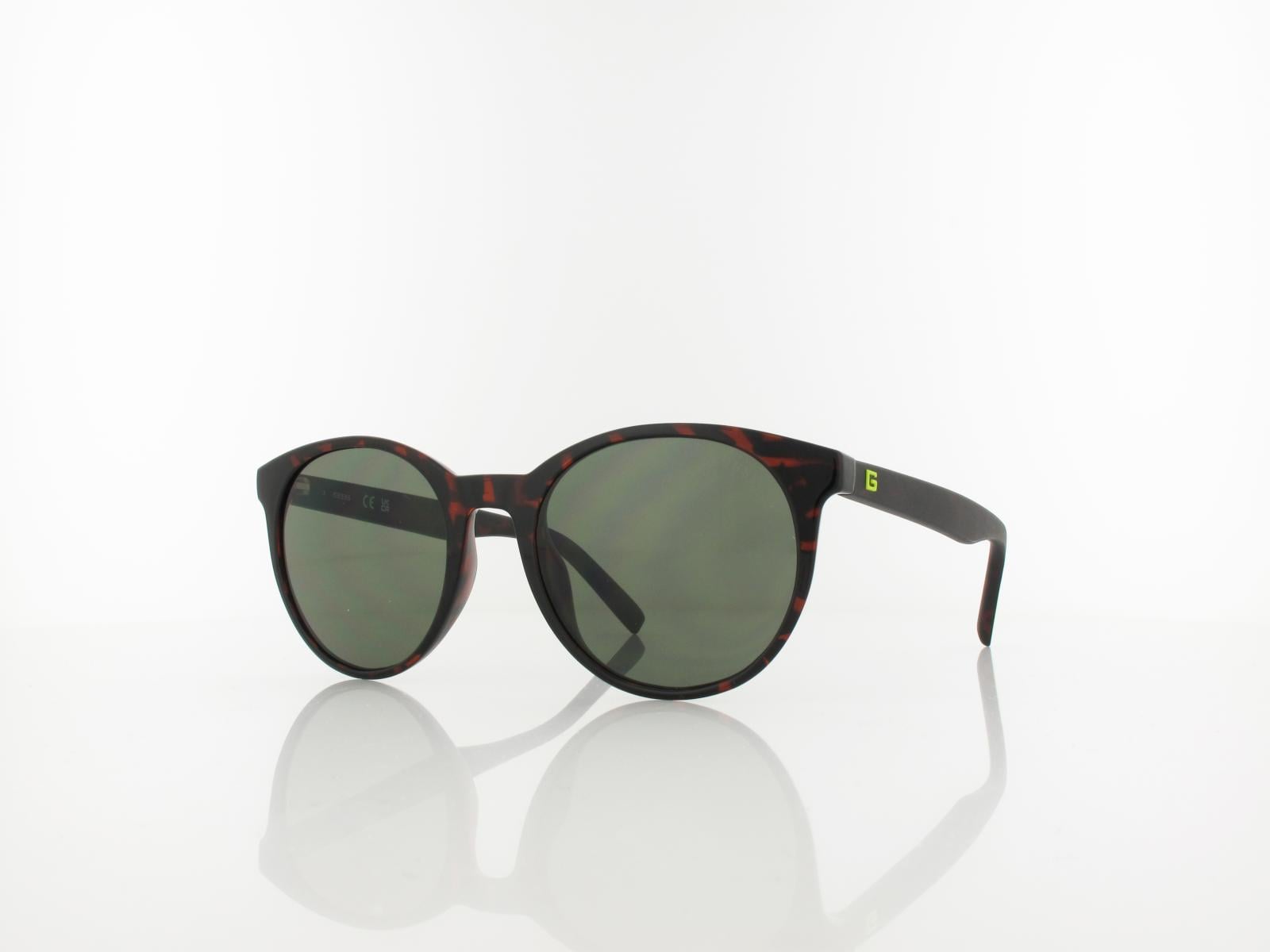 Guess | GU00023 52N 52 | dark havana / green