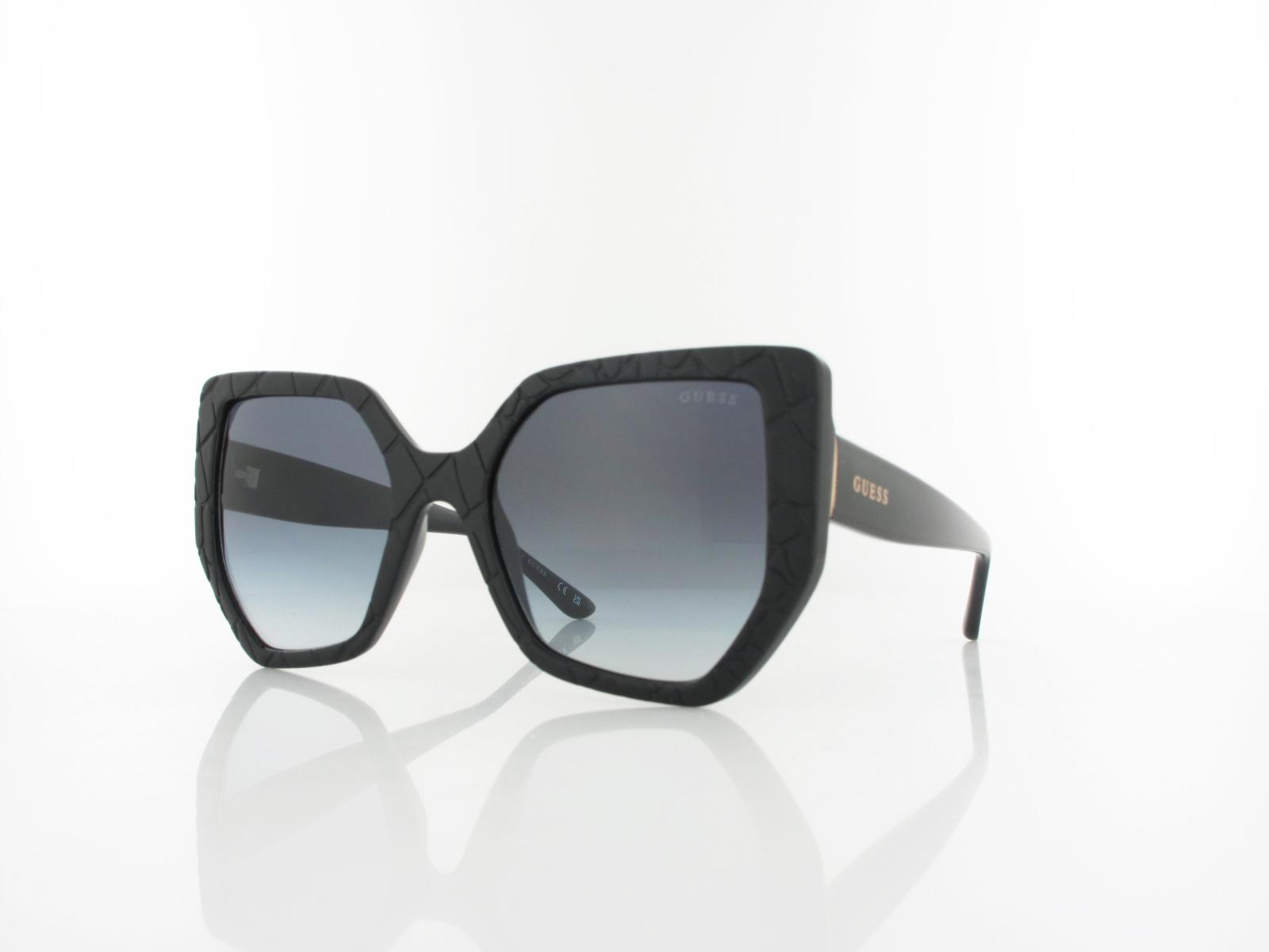 Guess | GU00153 02B 55 | matte black / gradient smoke
