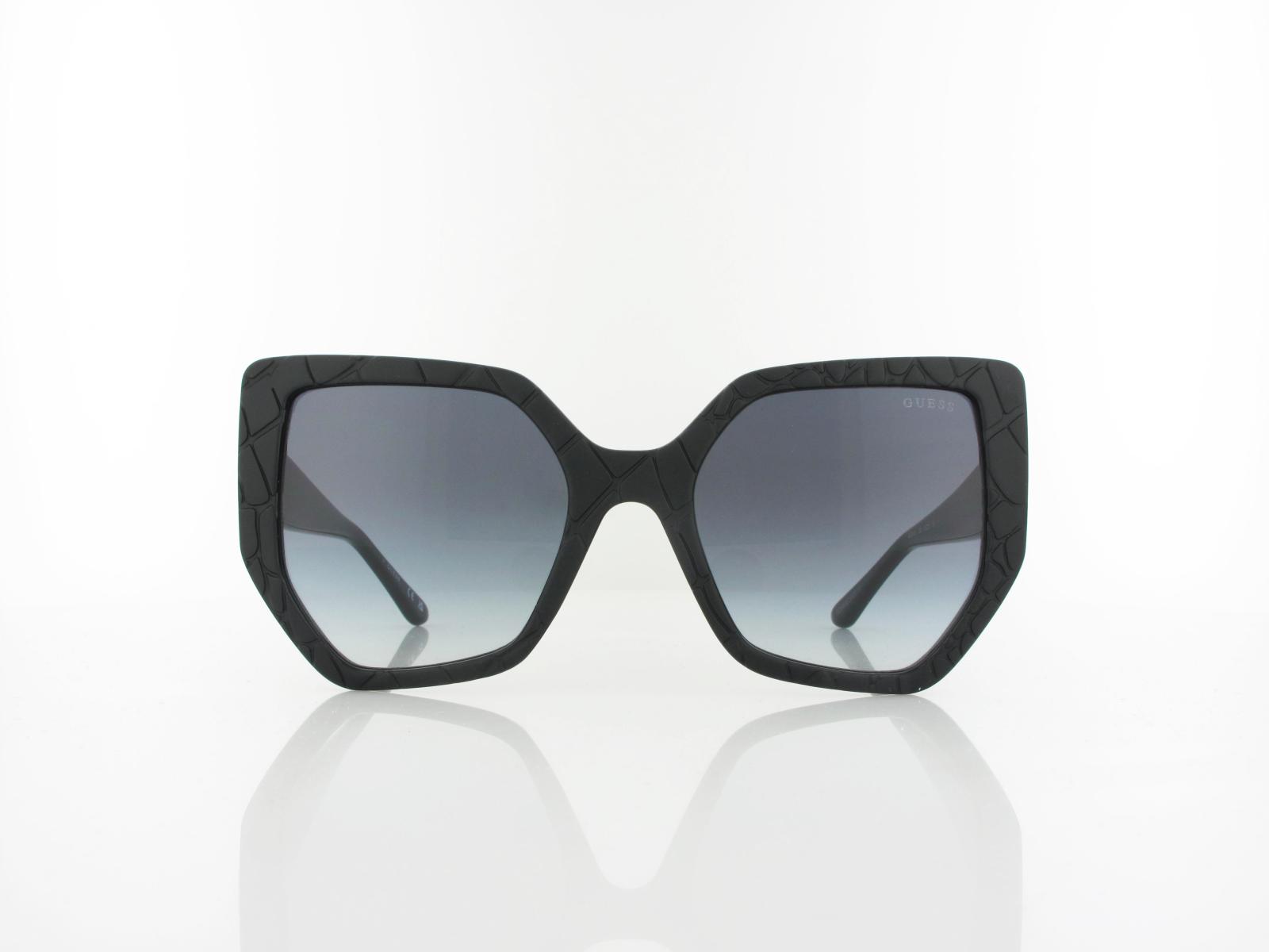 Guess | GU00153 02B 55 | matte black / gradient smoke