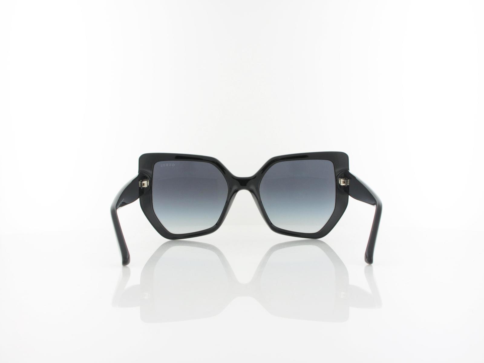 Guess | GU00153 02B 55 | matte black / gradient smoke