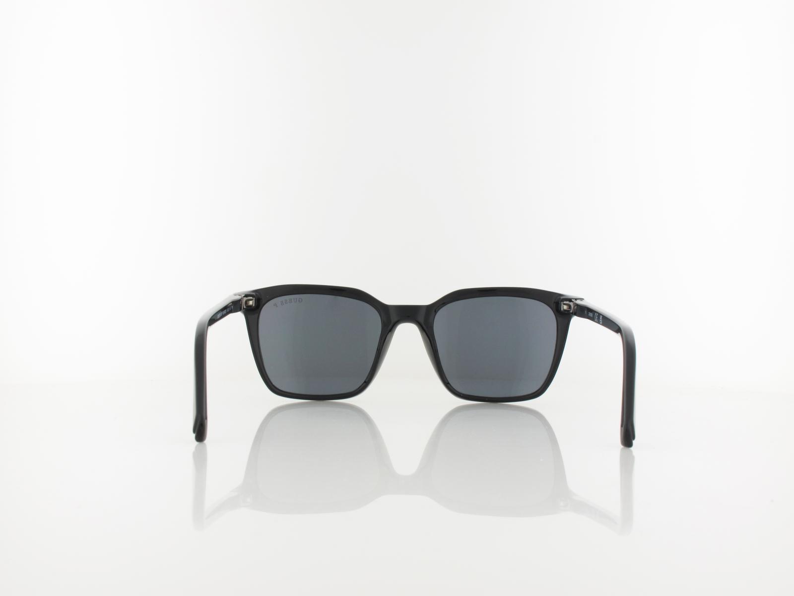 Guess | GU00170 01D 53 | shiny black / smoke polarized