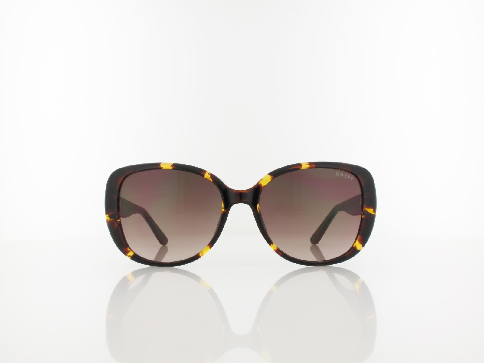 Guess | GU7822 52F 56 | dark havana / gradient brown