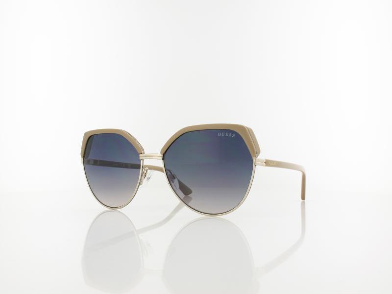 Guess | GU7872 57B 58 | shiny beige / gradient smoke