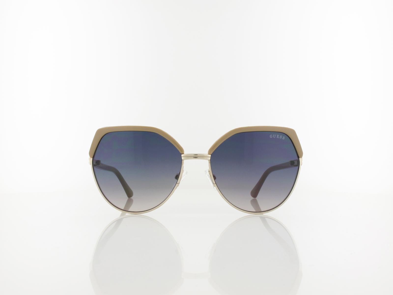 Guess | GU7872 57B 58 | shiny beige / gradient smoke