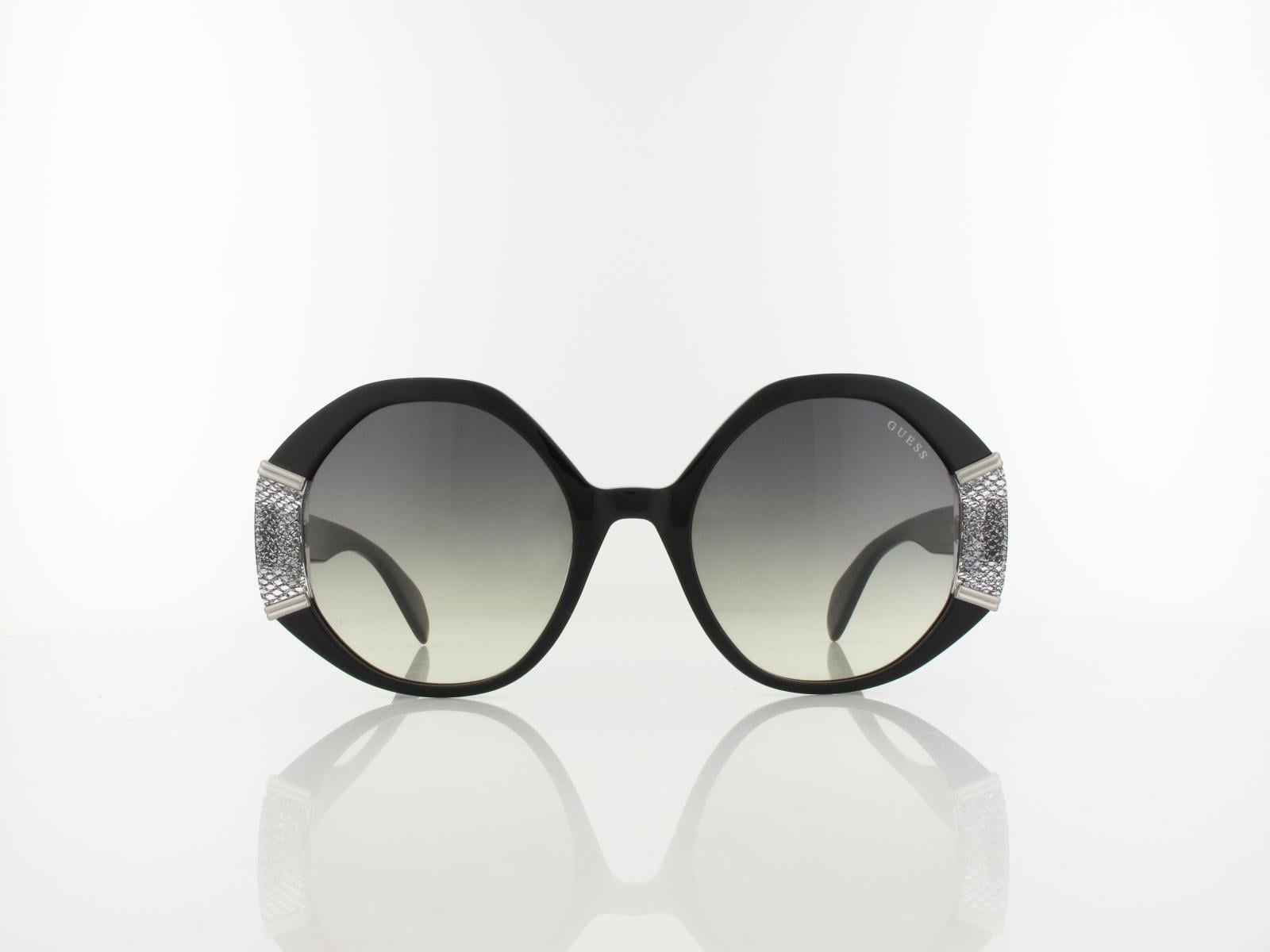Guess | GU7874 01B 54 | shiny black / gradient smoke