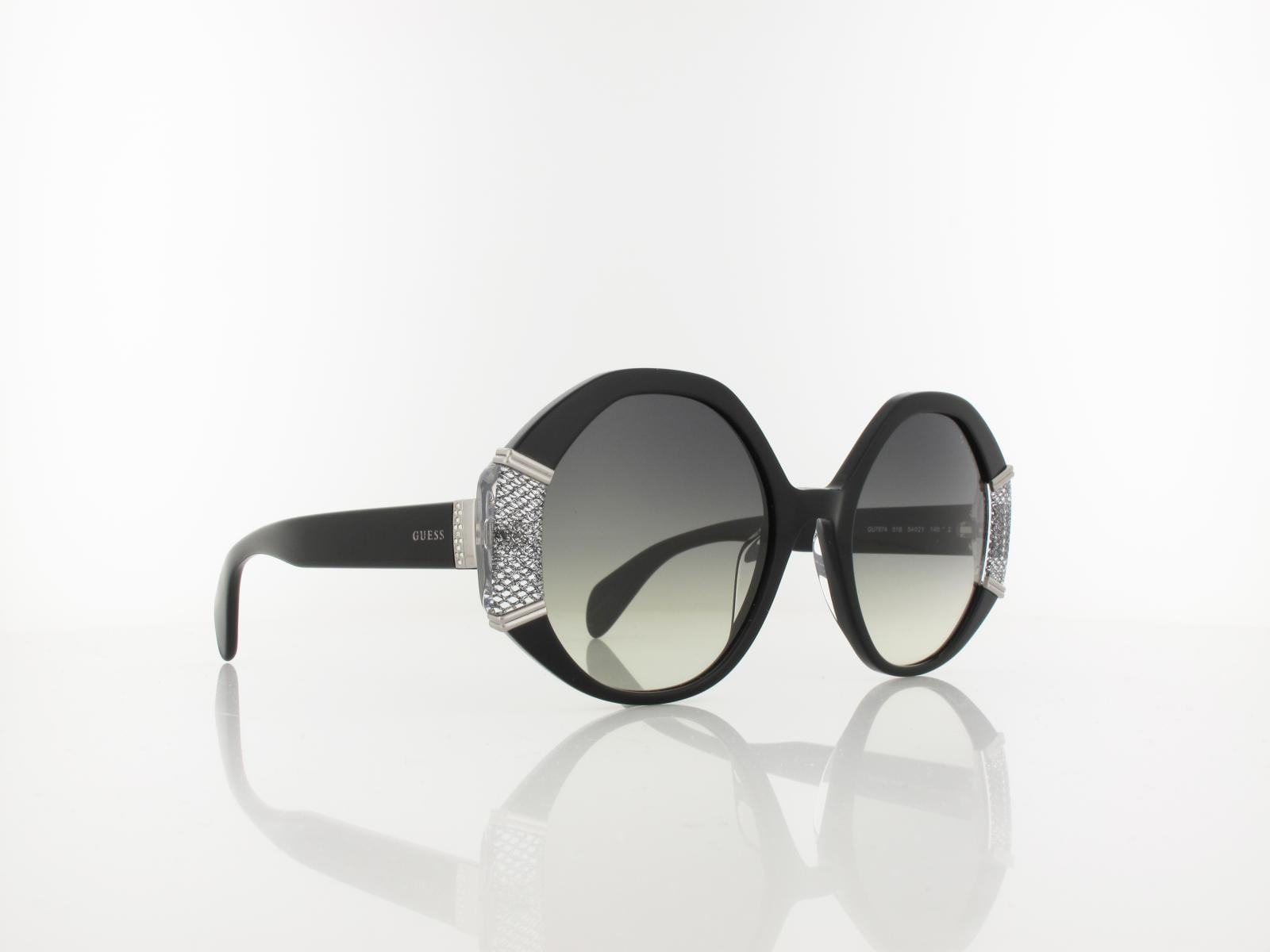 Guess | GU7874 01B 54 | shiny black / gradient smoke