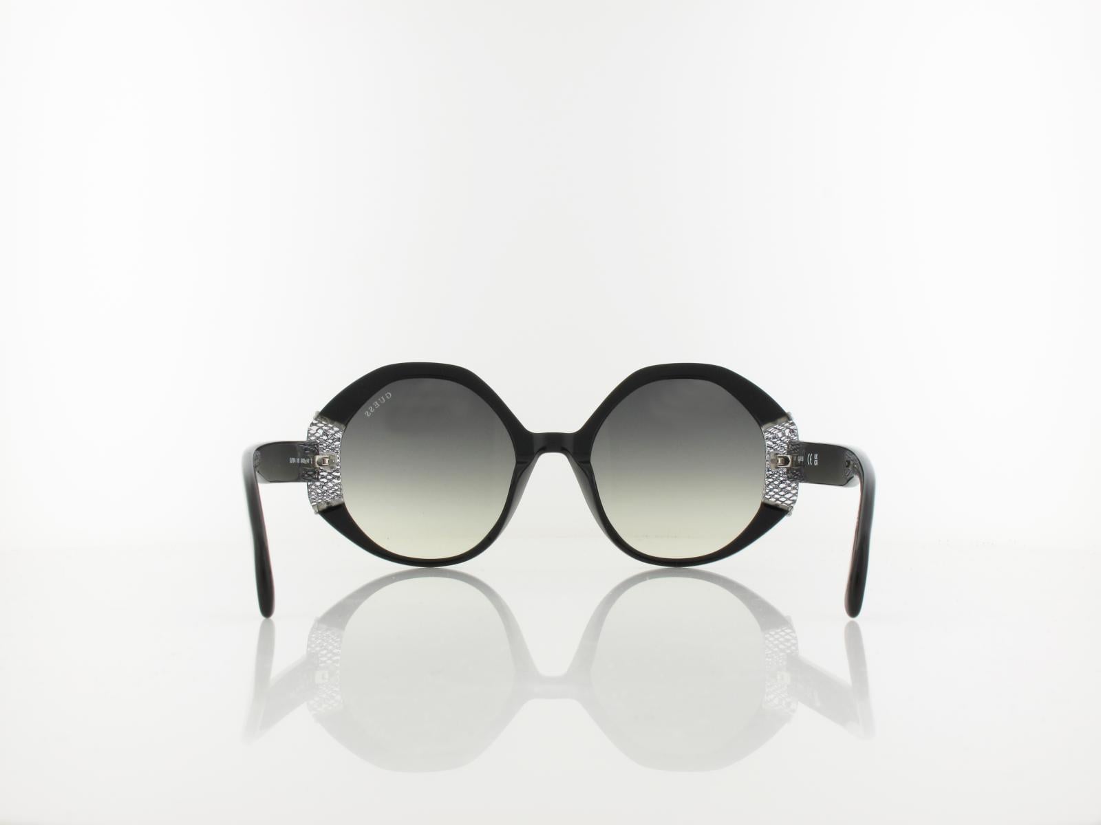 Guess | GU7874 01B 54 | shiny black / gradient smoke