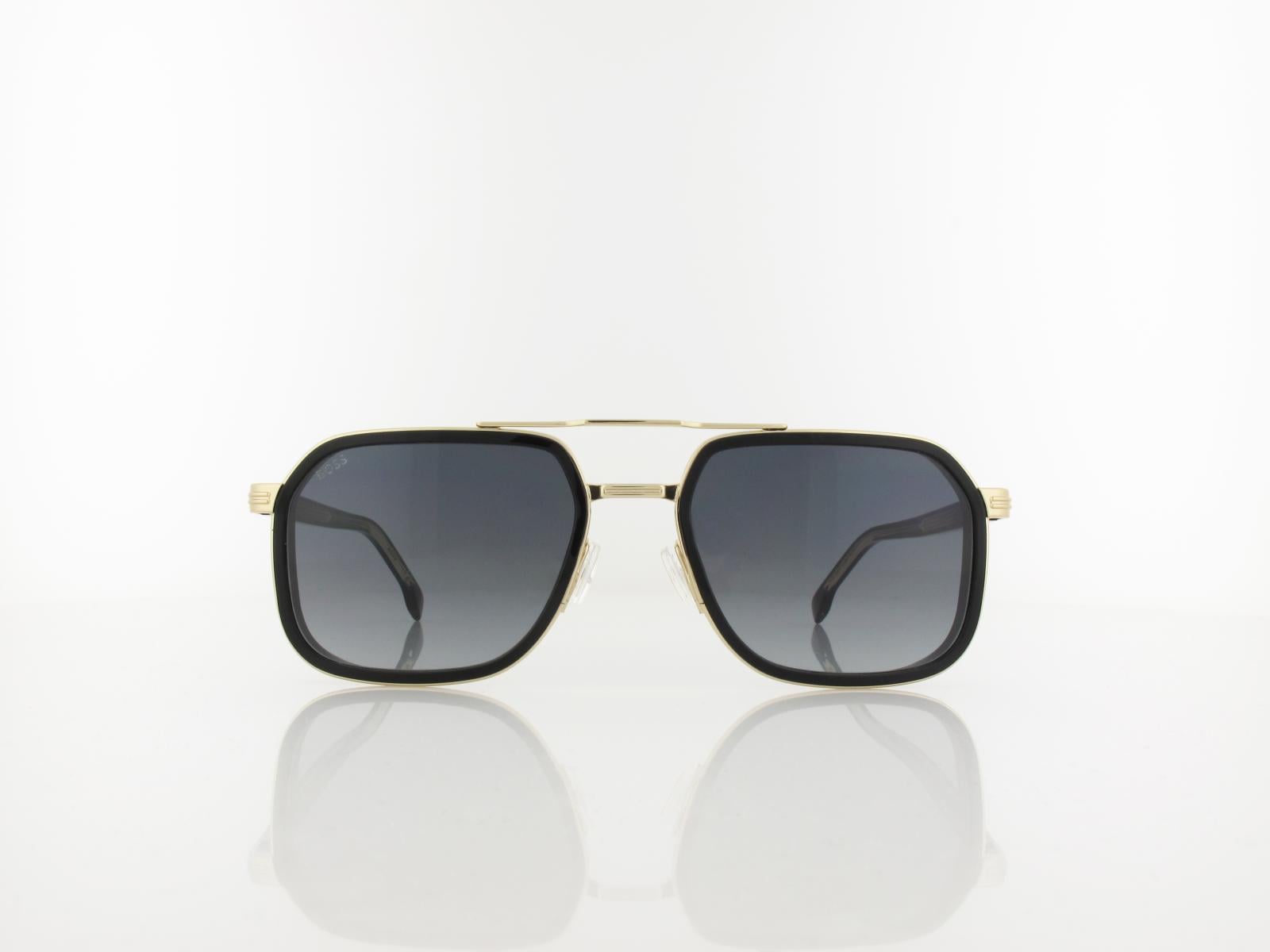 Boss | BOSS 1724/S 2M2/9O 55 | black gold / dark grey shaded