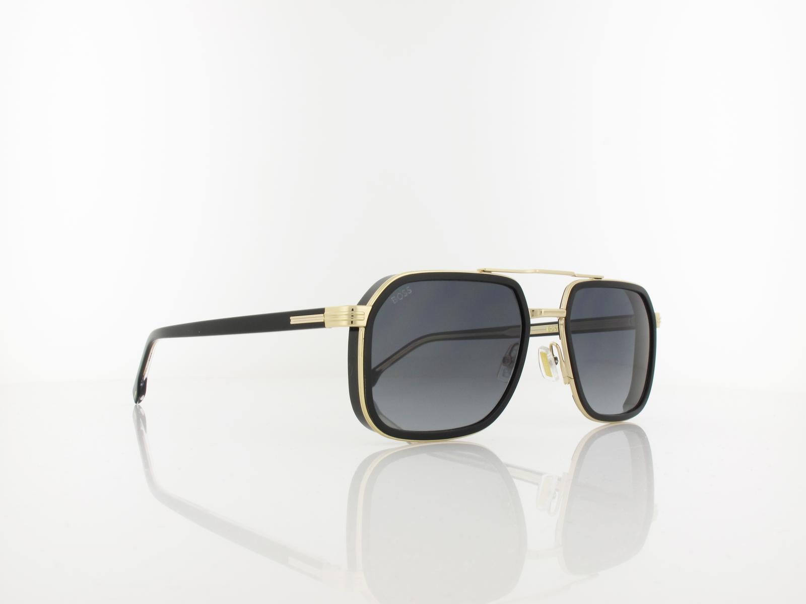 Boss | BOSS 1724/S 2M2/9O 55 | black gold / dark grey shaded