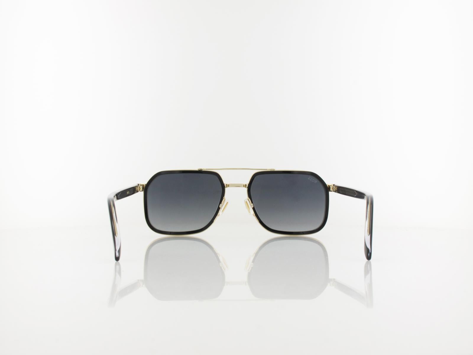 Boss | BOSS 1724/S 2M2/9O 55 | black gold / dark grey shaded
