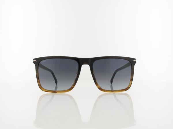 Boss | BOSS 1750/G/S NNG/9O 56 | brown shaded horn / dark grey shaded