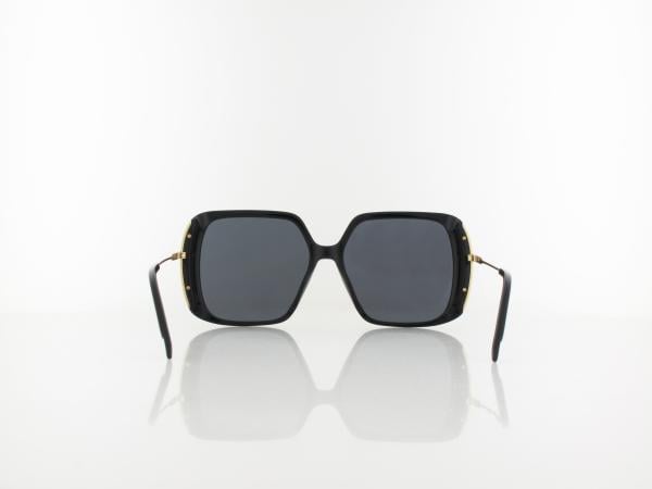 Boss | BOSS 1782/S 2M2/IR 57 | black gold / grey