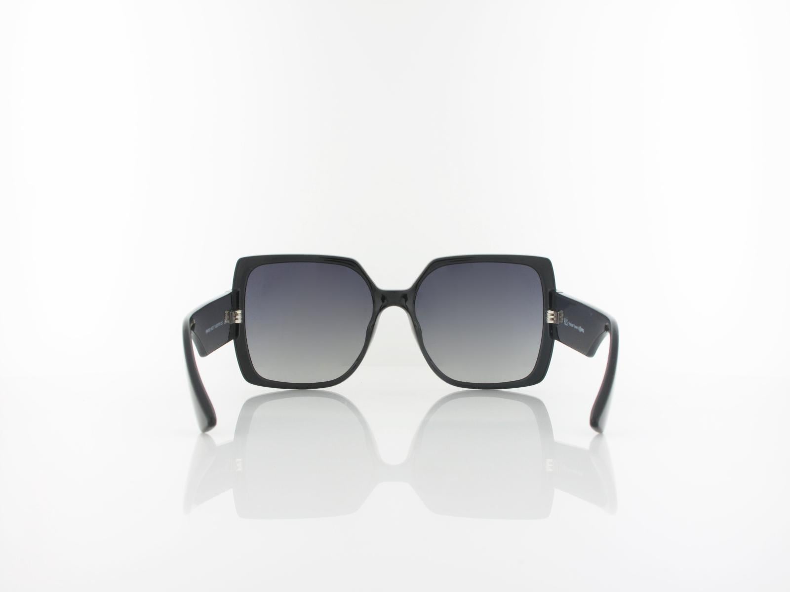 HIS polarized | HPS48102-1 56 | black / smoke gradient polarized