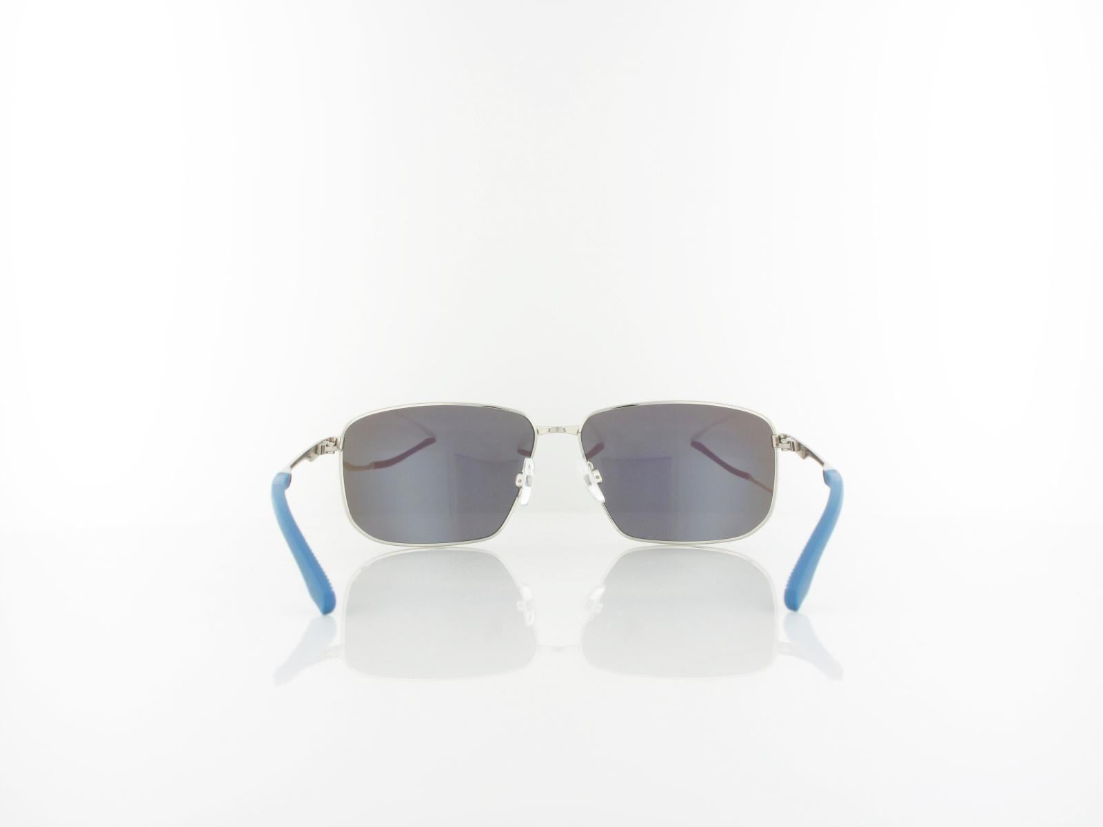 HIS polarized | HPS54105-1 61 | silver / smoke with blue mirror polarized