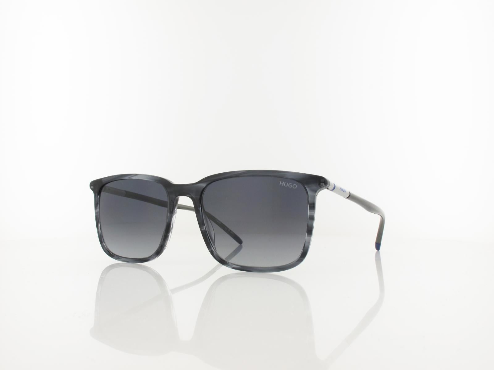 Hugo | HG 1344/S 2W8/9O 55 | grey horn / dark grey shaded