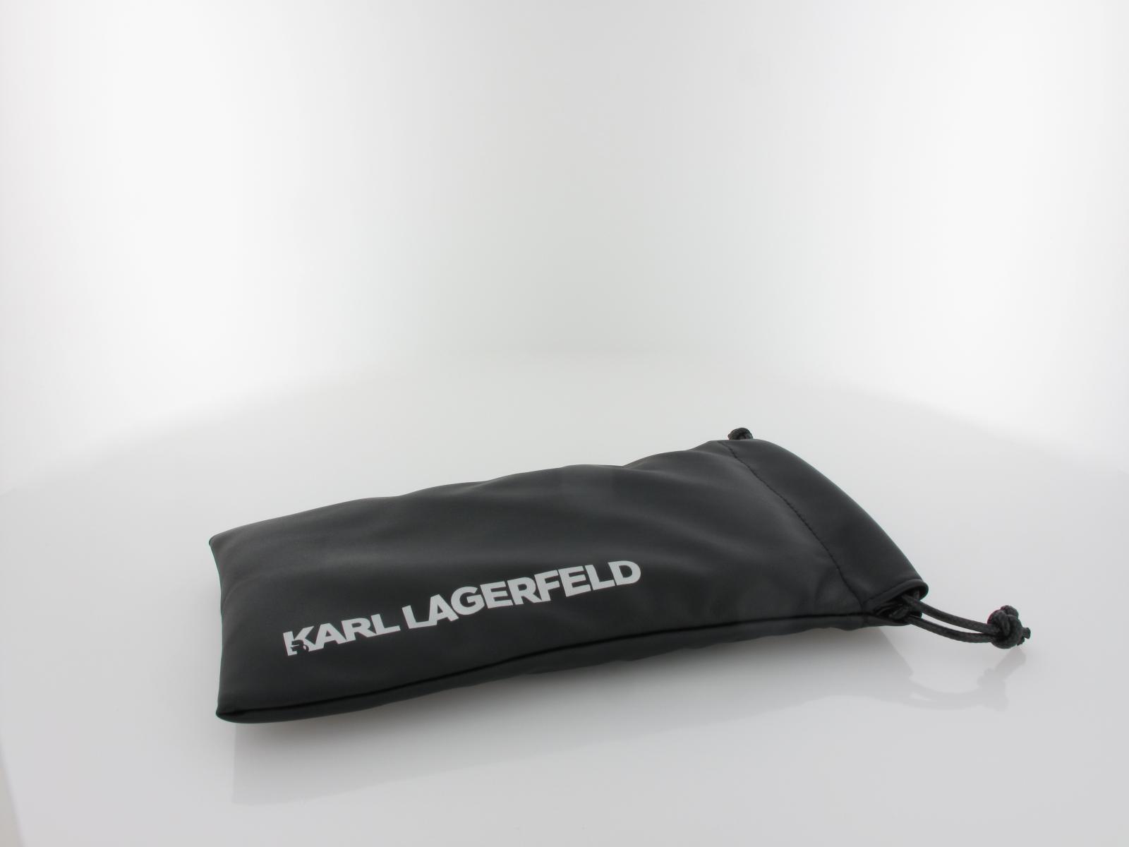 Karl Lagerfeld | KL6057S 004 52 | black white / gradient grey
