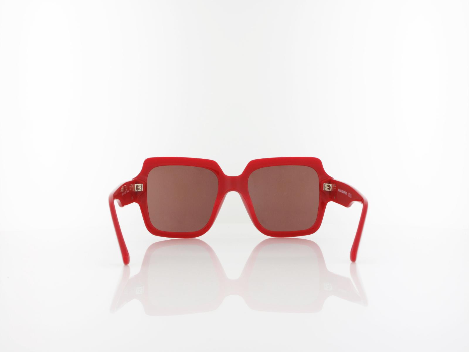 Karl Lagerfeld | KL6104SR 600 53 | red / brown