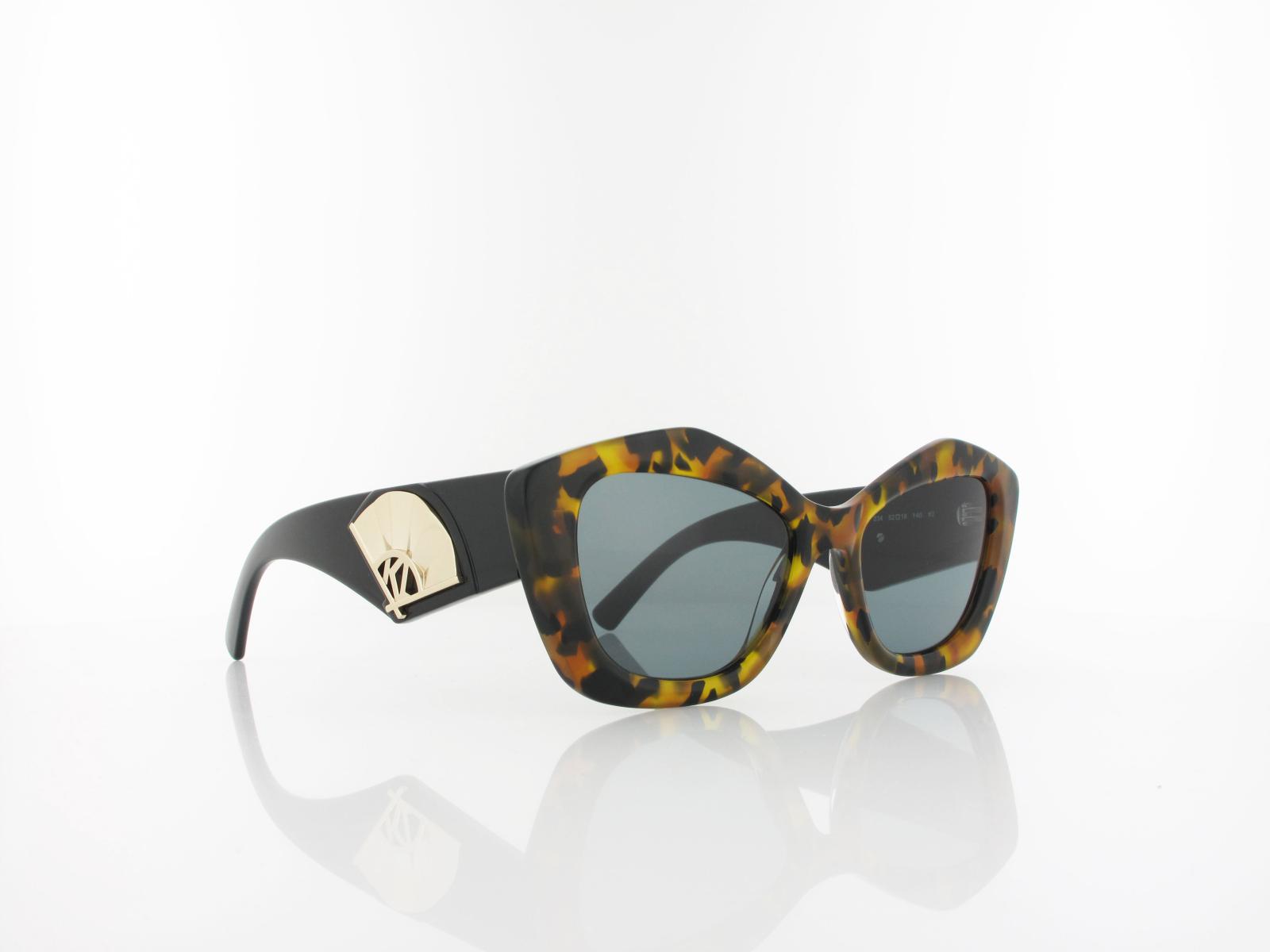 Karl Lagerfeld | KL6127S 234 52 | striped tobacco / green