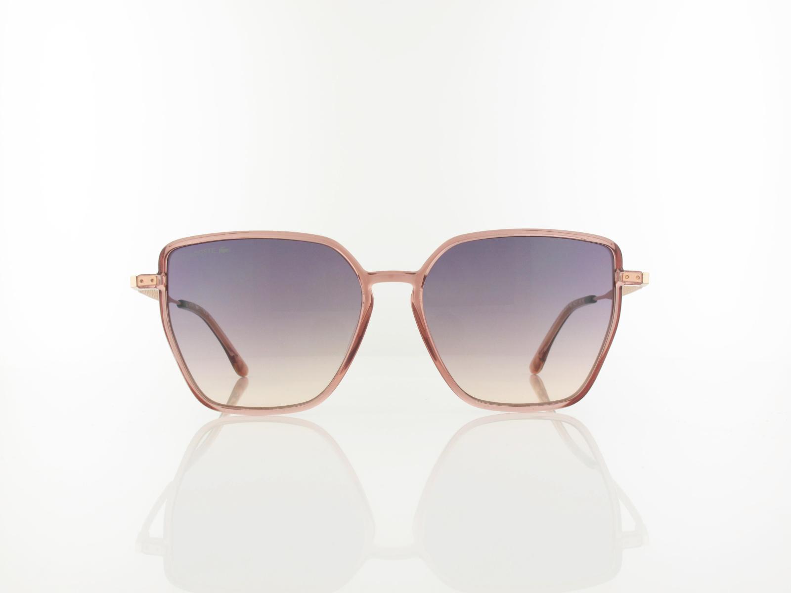 Lacoste | L6062S 662 56 | transparent blush / rose gradient
