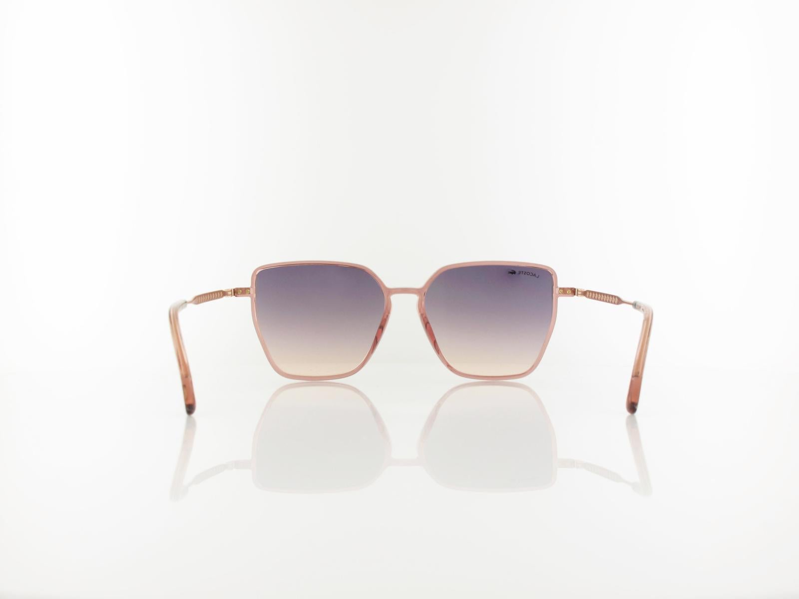 Lacoste | L6062S 662 56 | transparent blush / rose gradient