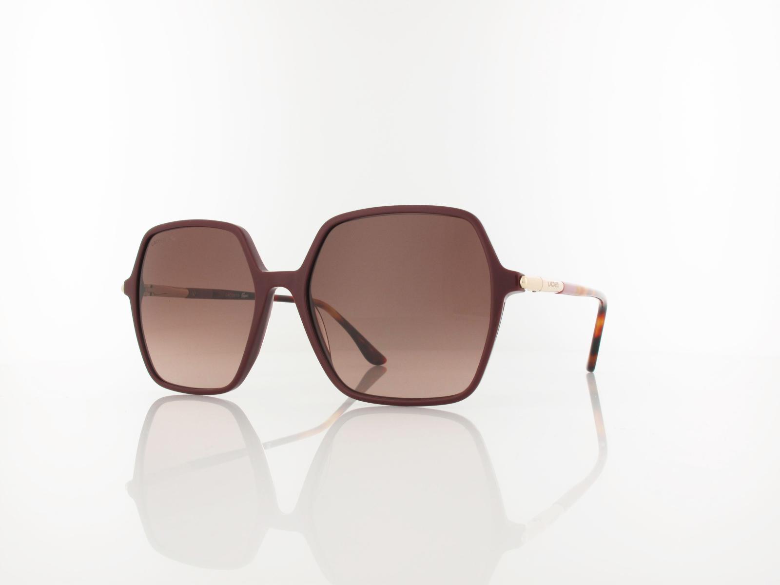 Lacoste | L6079S 601 57 | burgundy / brown gradient