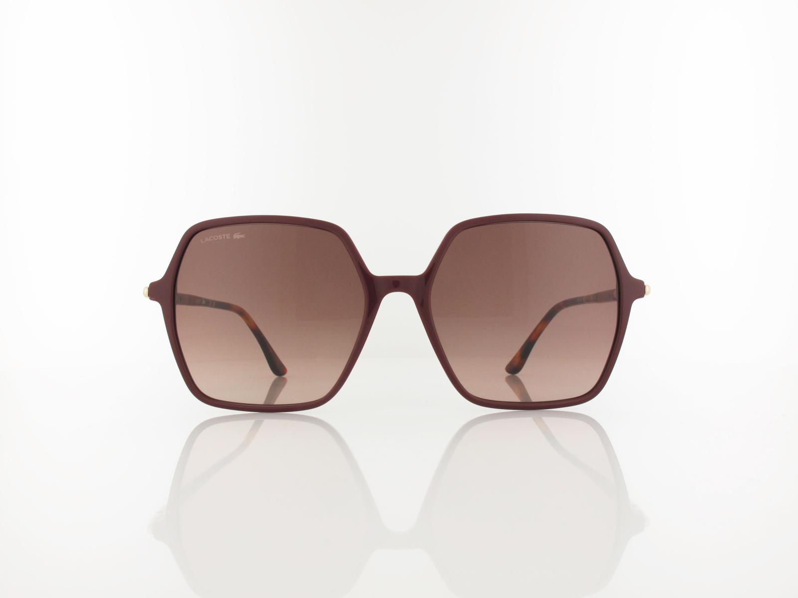 Lacoste | L6079S 601 57 | burgundy / brown gradient