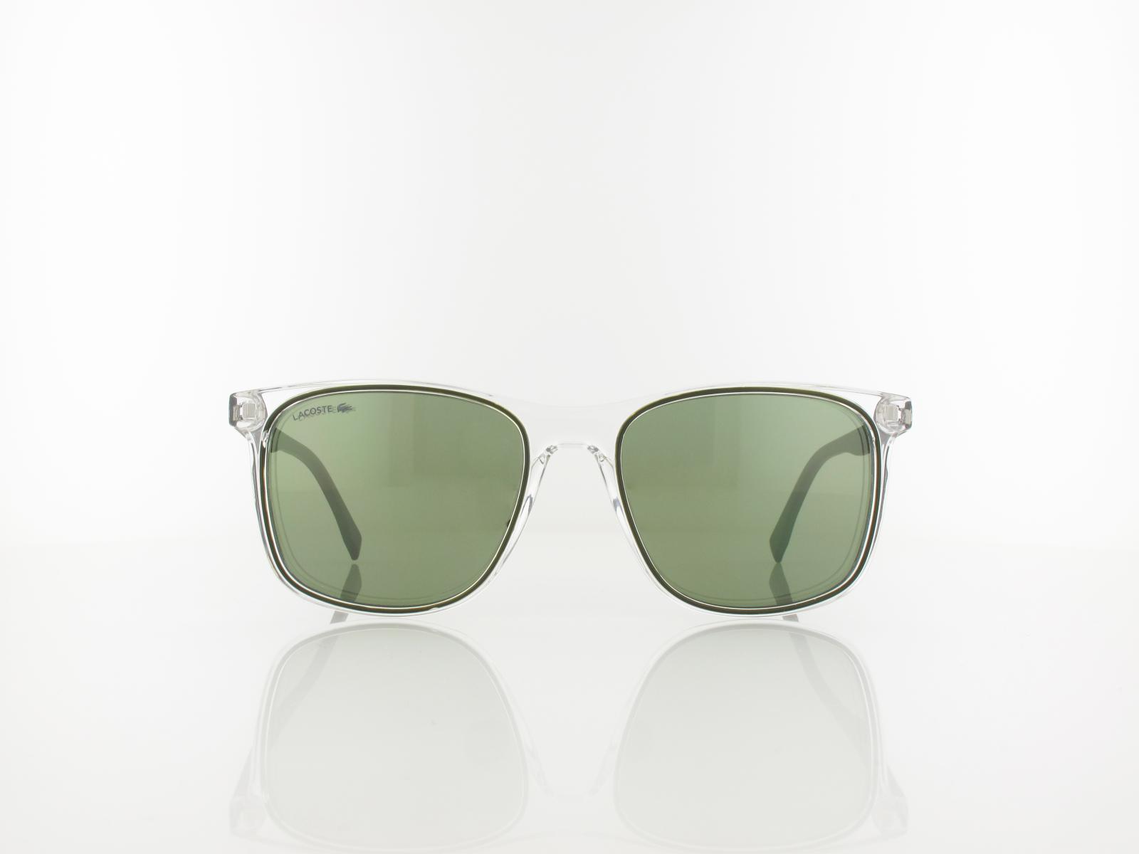 Lacoste | L882S 317 55 | crystal khaki / green mirror