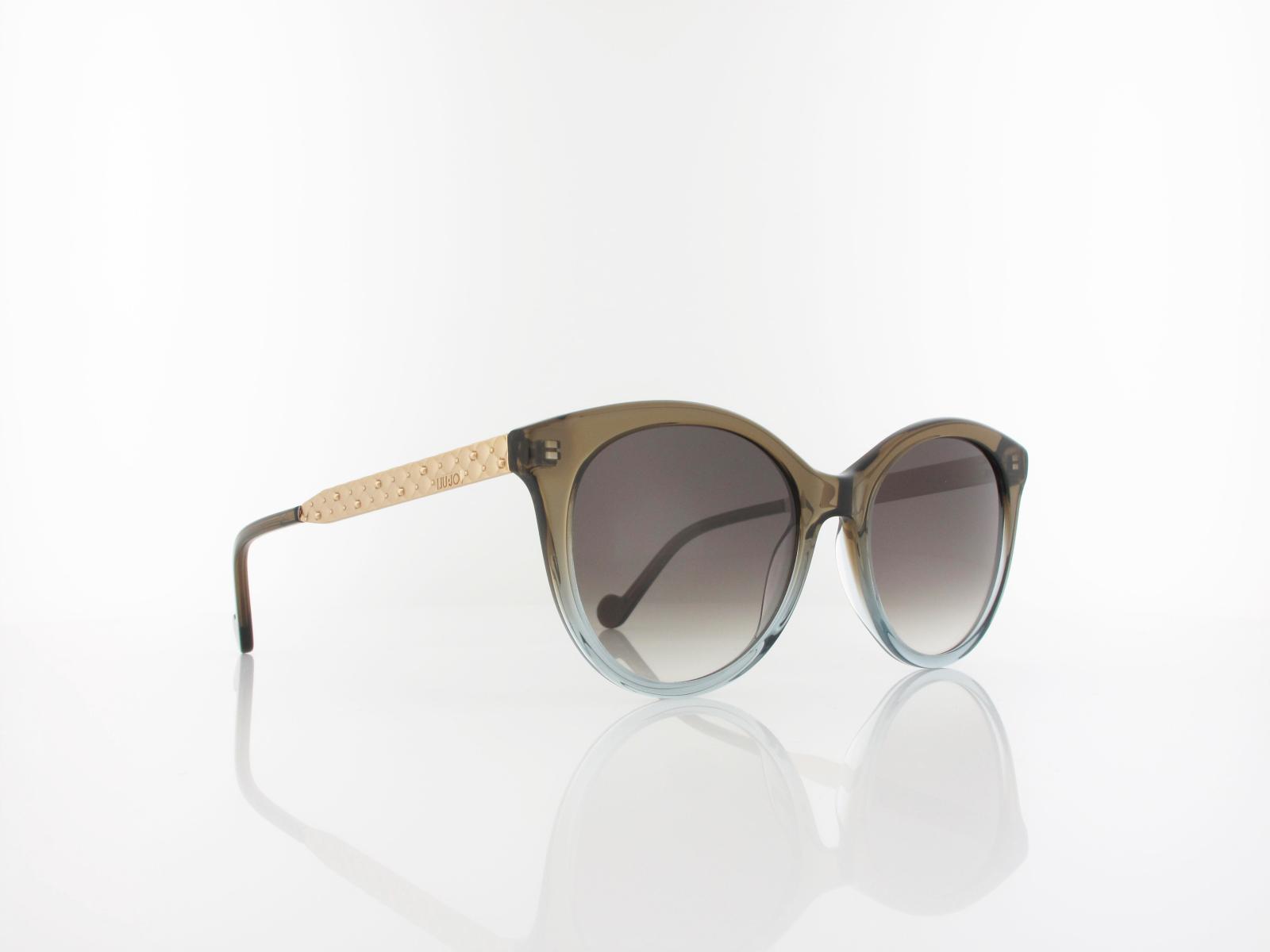 Liu Jo | LJ765S 235 54 | khaki azure / brown gradient