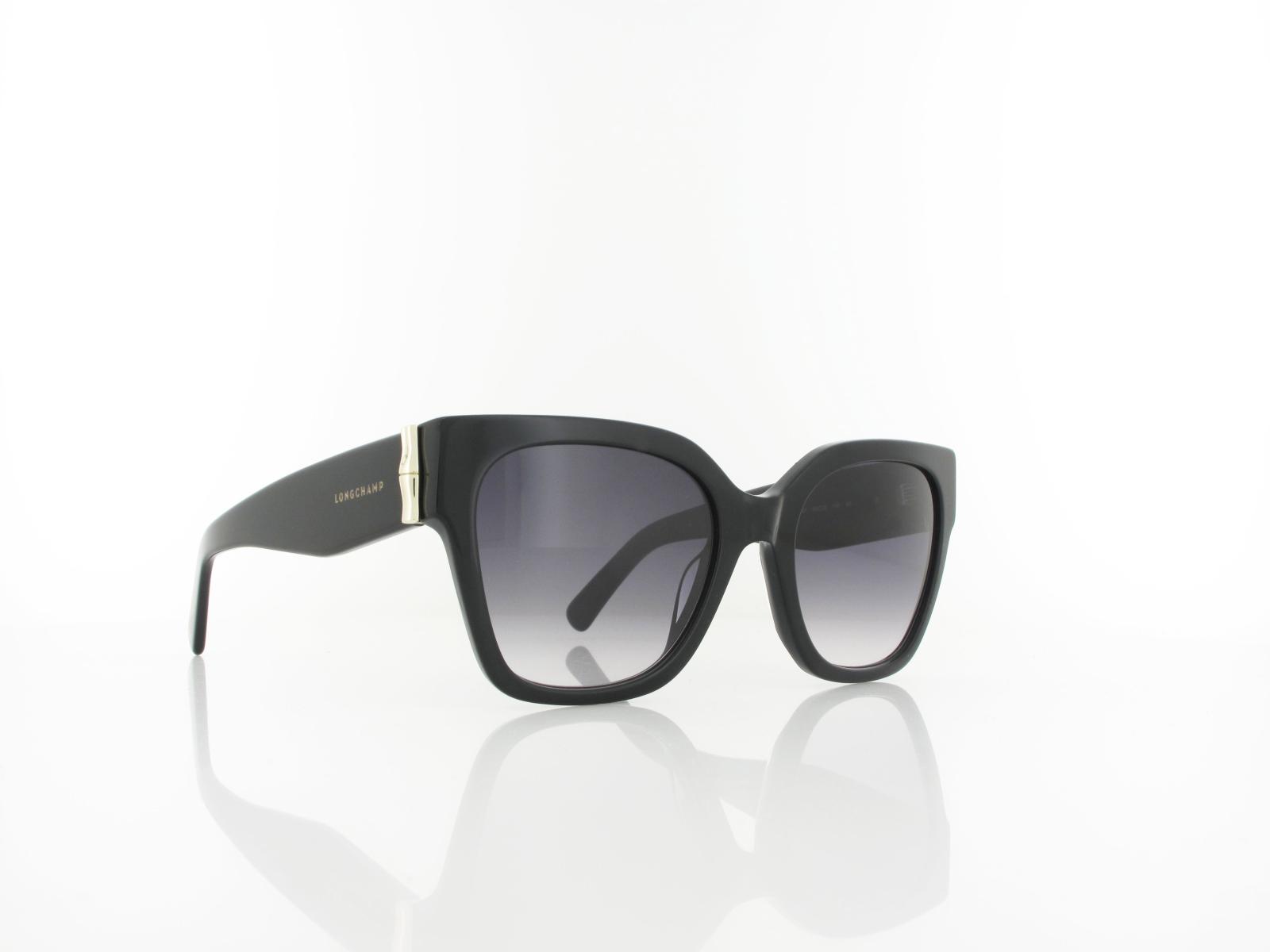 Longchamp | LO732S 001 55 | black / blue grey gradient