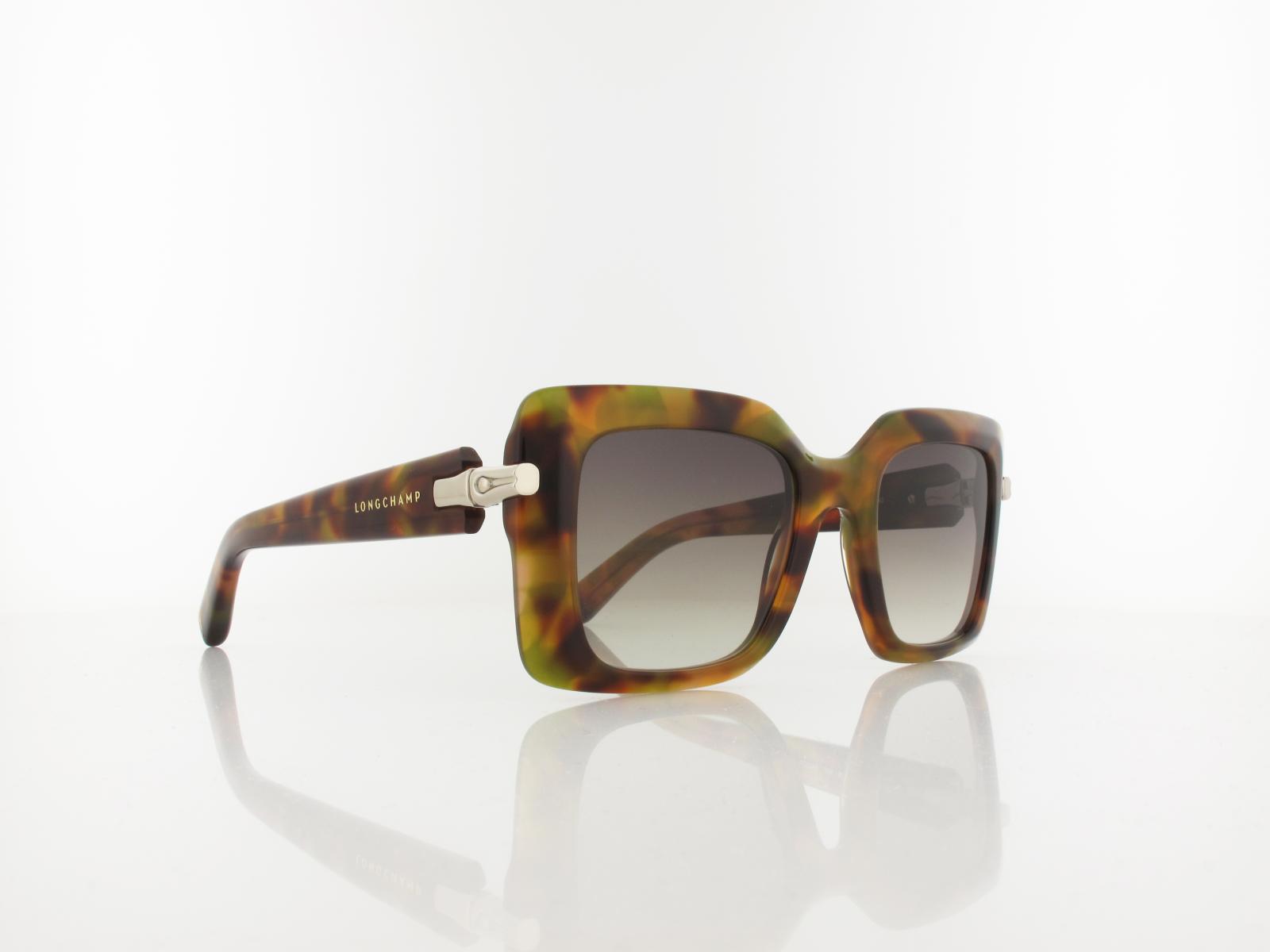 Longchamp | LO776S 205 50 | brown green havana / brown gradient