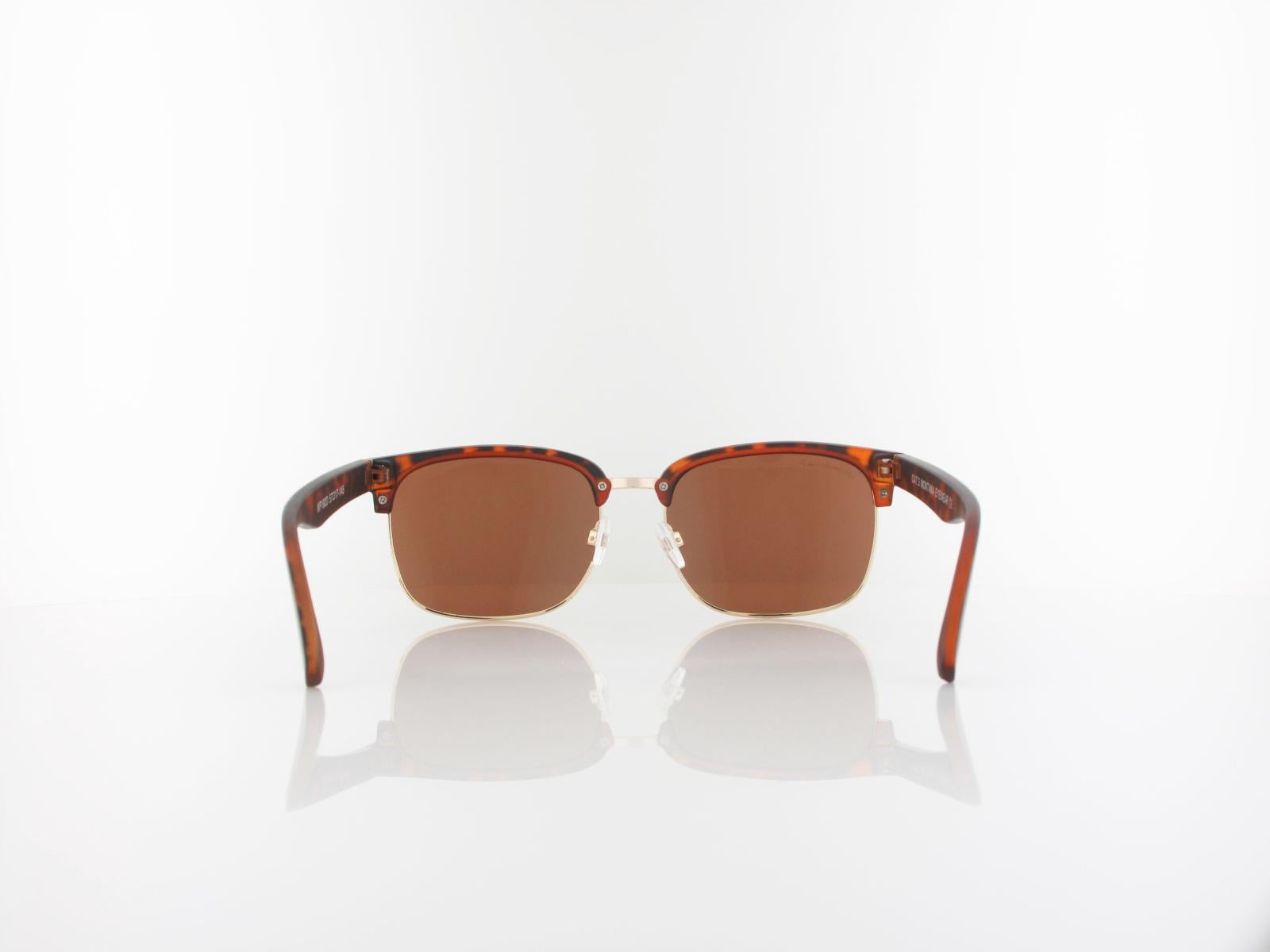 Brilando | MP192 D 57 | matt turtle shiny gold / brown polarized
