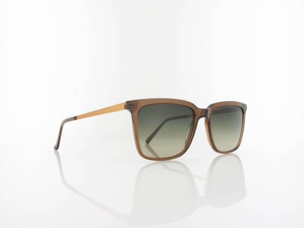 Brilando Premium Sun | L2570 54 | braun transparent gold / gr&uuml;n-grau verlauf