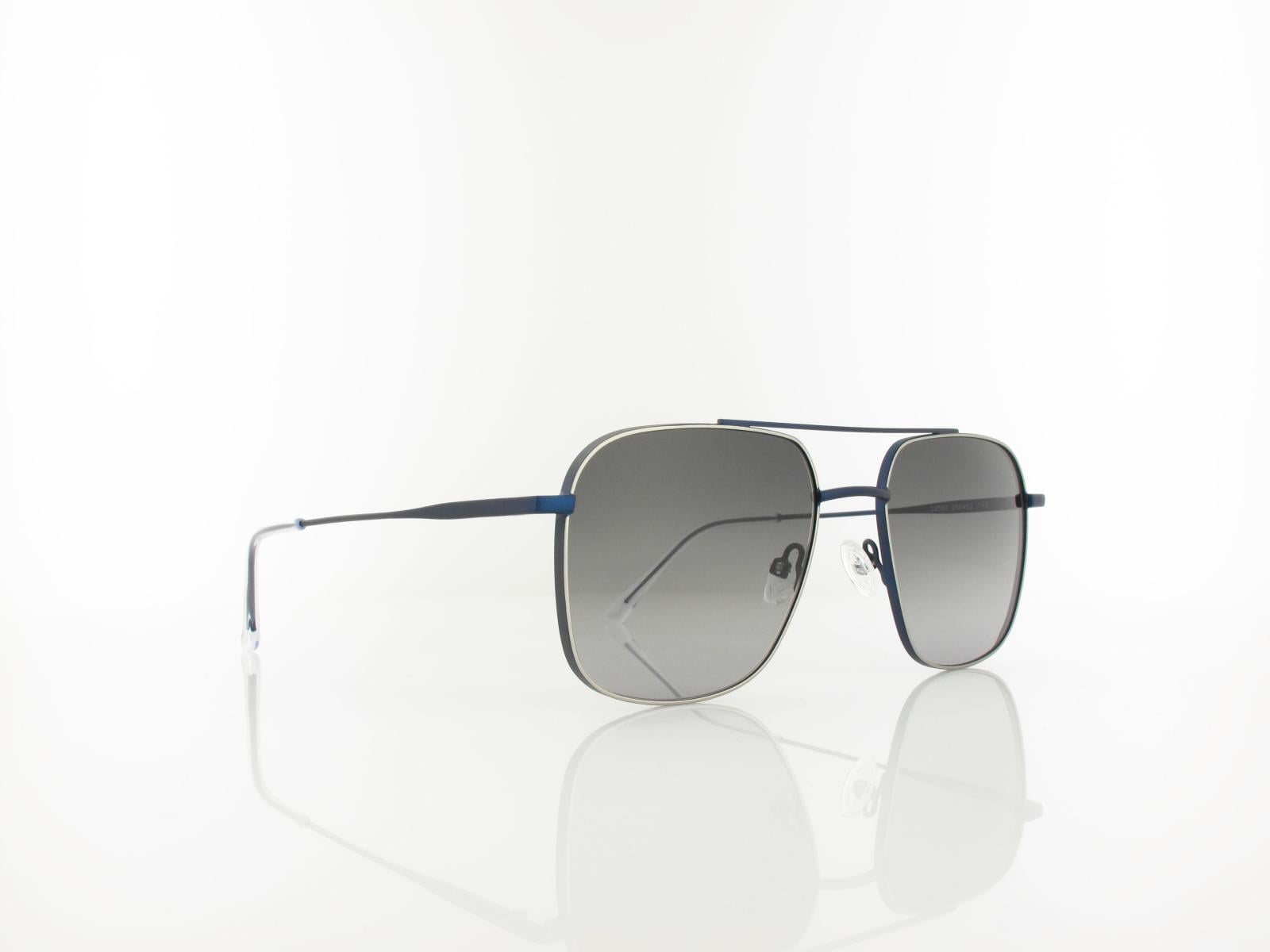 Brilando | Premium Sun L2680 56 | silber dunkelblau matt / schwarz verlauf 85-65%