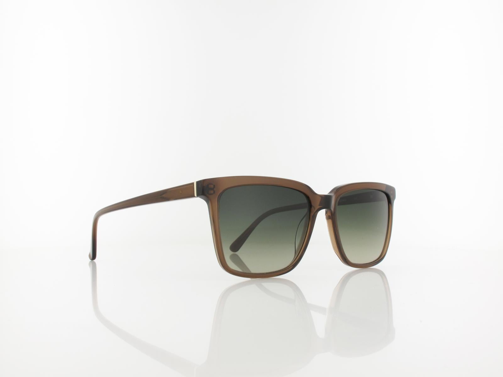 Brilando | Premium S2310 54 | braun transparent / gr&uuml;n grau verlauf 85-65 prozent